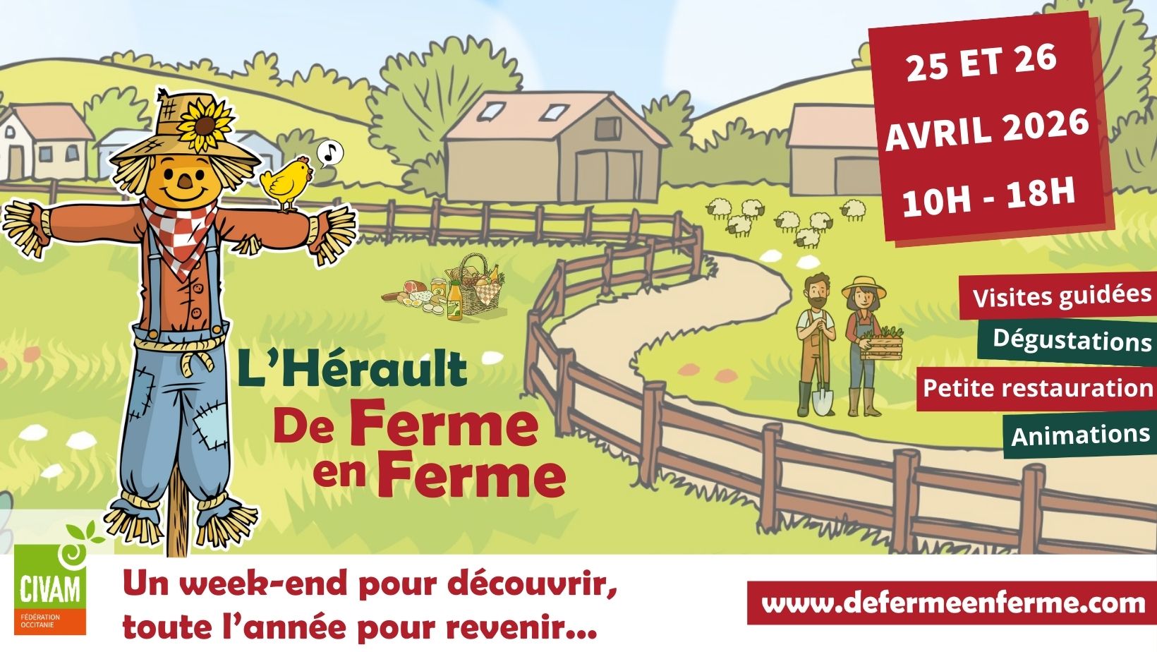 L'Hérault De Ferme en Ferme 2026