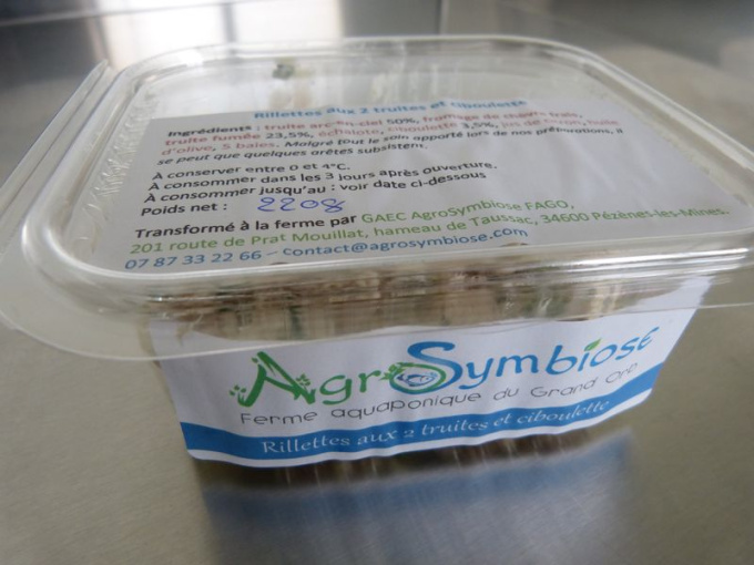 Rillettes aux 2 truites et ciboulette